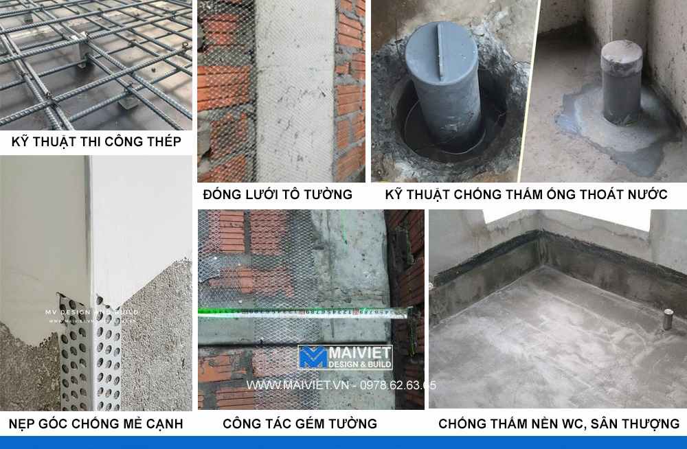 kỹ thuật thi công xây dựng thô tại Hồ Chí Minh